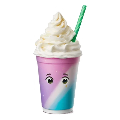 unicorn frappuccino sticker