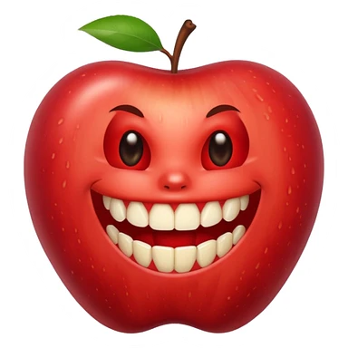 Big huge bite sticker