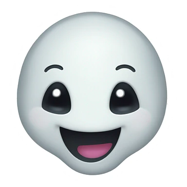 happy ghost kawaii sticker