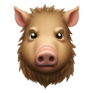 Boar mind blown sticker