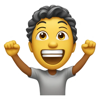 feeling excited sticker