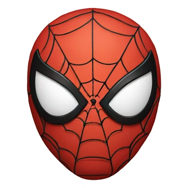 Spider-man kissy face sticker