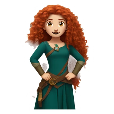 Merida Disney  sticker
