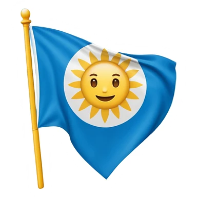 Hazme un emoji con la bandera de Baja California Sur sticker