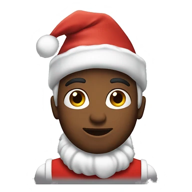 Aesthetic Christmas emoji sticker