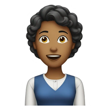 Women singing sticker