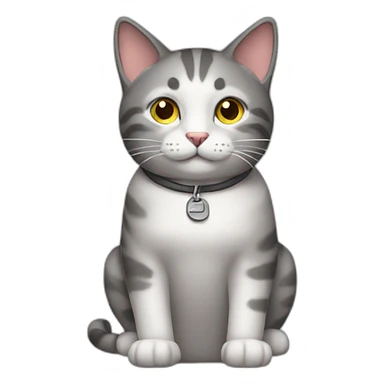 working cat sticker
