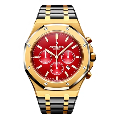Audemars pigiet Watch style Apple emoji sticker