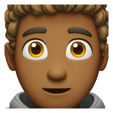 Confused smile  sticker