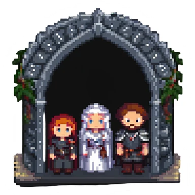 Game of Thrones inspired scene sticker