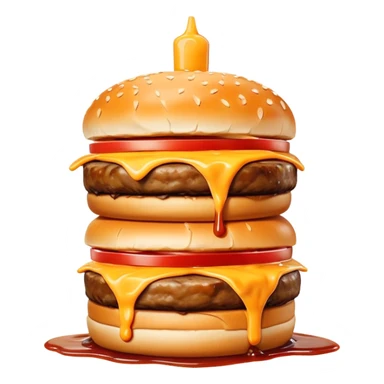 Food eating food  sticker