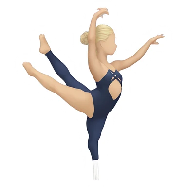 Cross invert aerial silks sticker