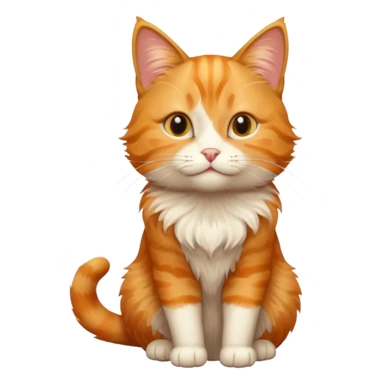 cat thank you praying sticker