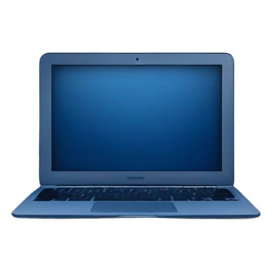 MacBook Air dark blue sticker