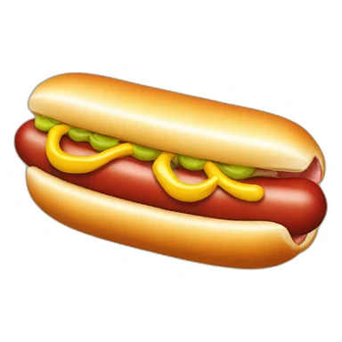hotdog shaped car sticker