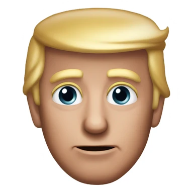 Trump heart eyes sticker