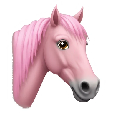 Un caballo rosa sticker