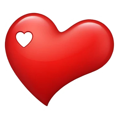 heart red  sticker