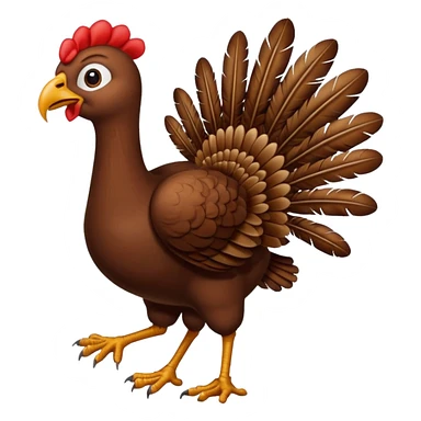 Turkey running sticker
