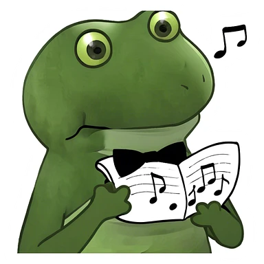 Musical consierge sticker