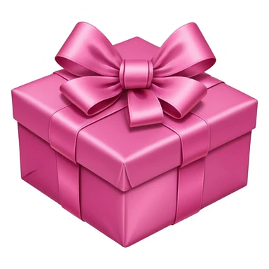 pink gift sticker