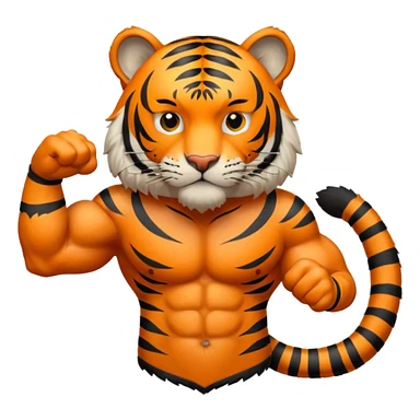 tiger animal sticker