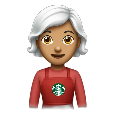 Red Apron Starbucks sticker