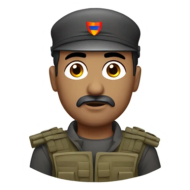 Armenian soldier sticker