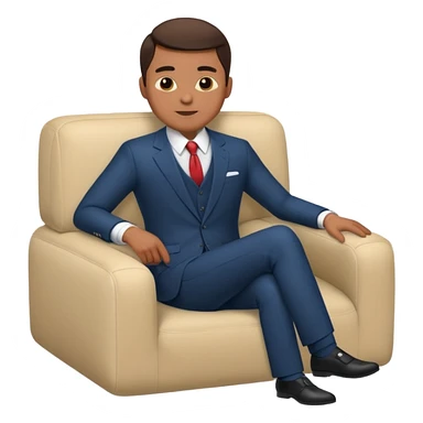business man @cushion sticker