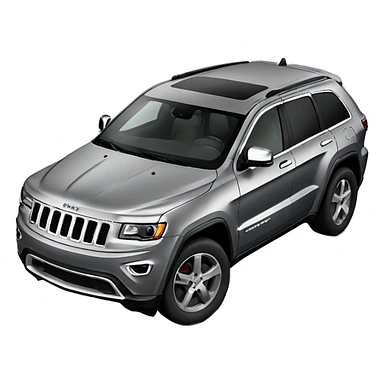 Jeep grand Cherokee grey sticker