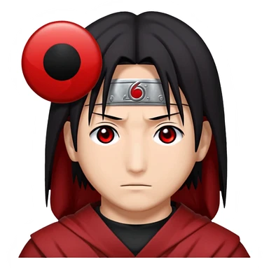 ᴜᴄʜɪʜᴀ ɪᴛᴀᴄʜɪ Sharingan emoji sticker