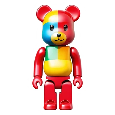 bearbrick collectible toy figure sticker