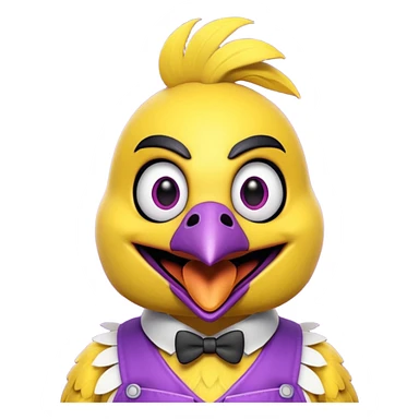 Chica from Five Nights At Freddy's Movie sticker