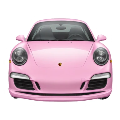 porsche pinck  sticker