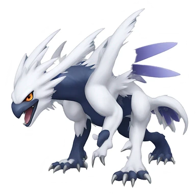 Edgy Cool Nargacuga-Absol-Pokémon Full Body Detailed High Quality sticker