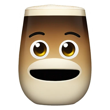 Guinness with traditional logo sticker