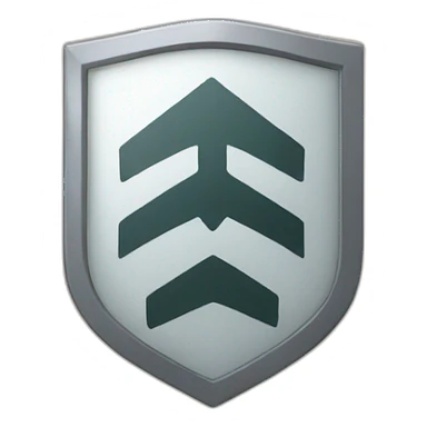 badge with up arrow sticker