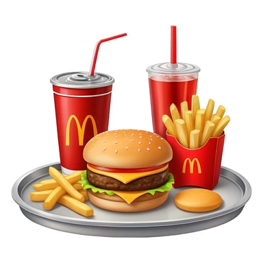 McDonald’s meal  sticker
