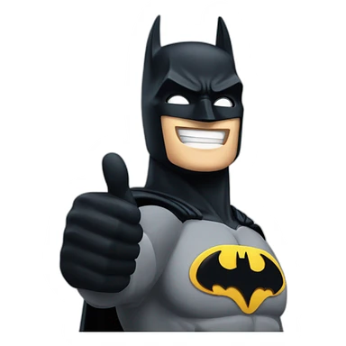 BATMAN THUMB UP sticker
