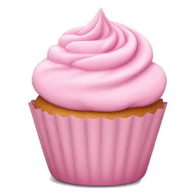 pastel pink cupcake  sticker