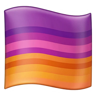 Lesbian flag  sticker
