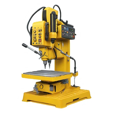 drilling machine sticker