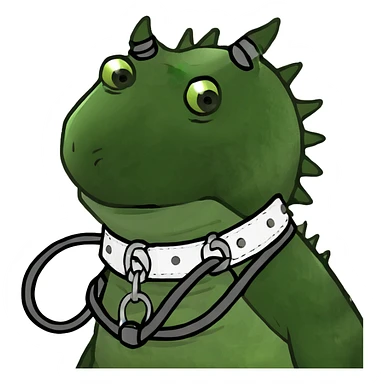 a dragon in a cage sticker