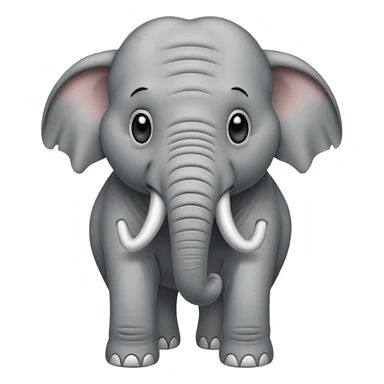 elephant freaking sticker