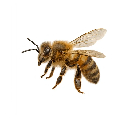 Bee sticker