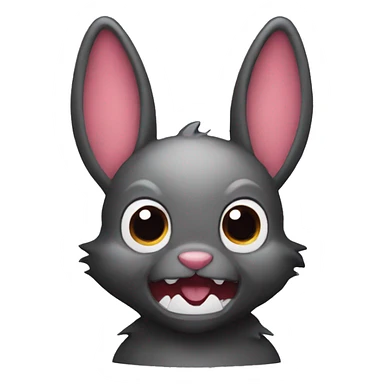 Conejo vampiro sticker