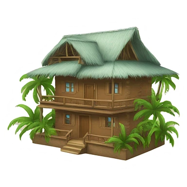 caribean house sticker