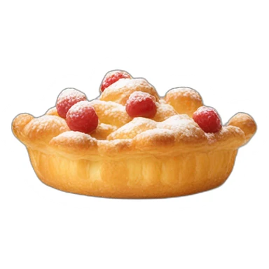 tarte au choux sticker