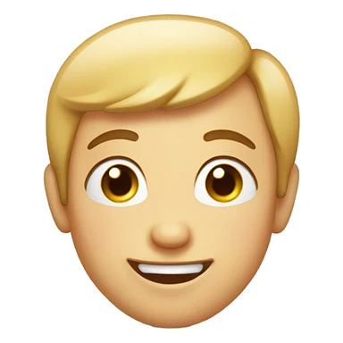 Blushing face with dimples  sticker