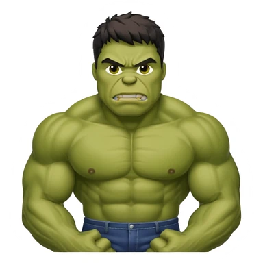 Mentel hulk sticker